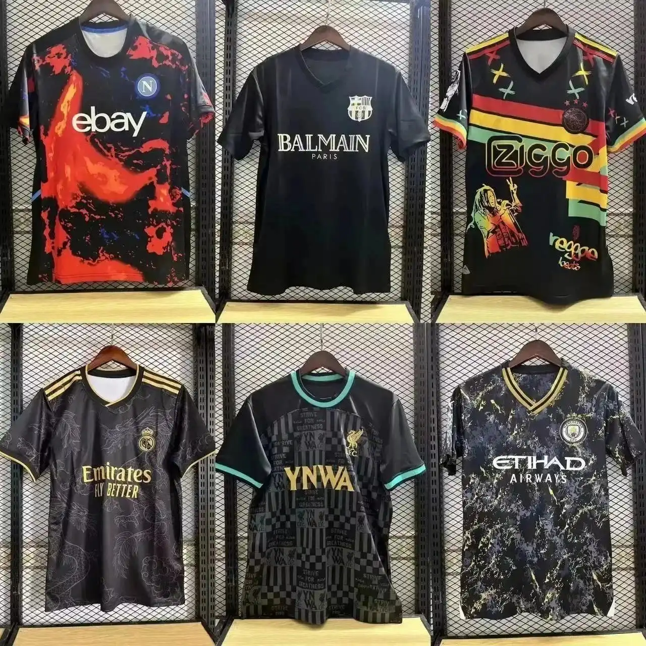 Real Madrid Barcelona Jersey (40 style)